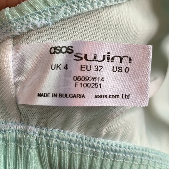 ASOS 2 pc. Bikini high waisted swimsuit 0 - Picture 6 of 6